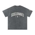 Snow Washed Oversized Guscio T-Shirt