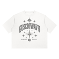 Built From Struggle Boxy Tee – Vintage White